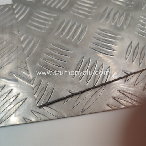 Car Used Thick Embossing Aluminum Sheet